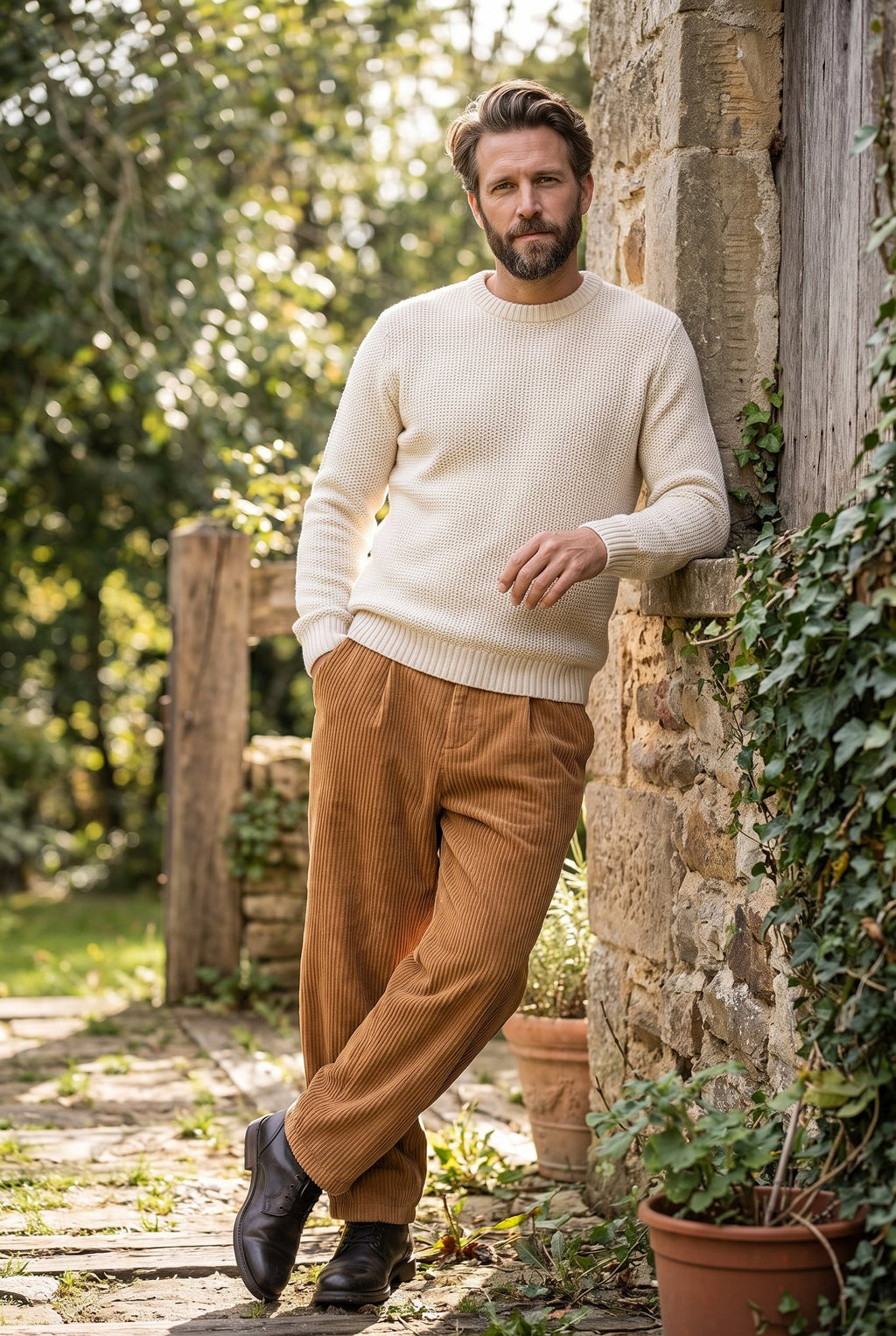 Men's Relaxed Fit Corduroy Pants - lifestyle