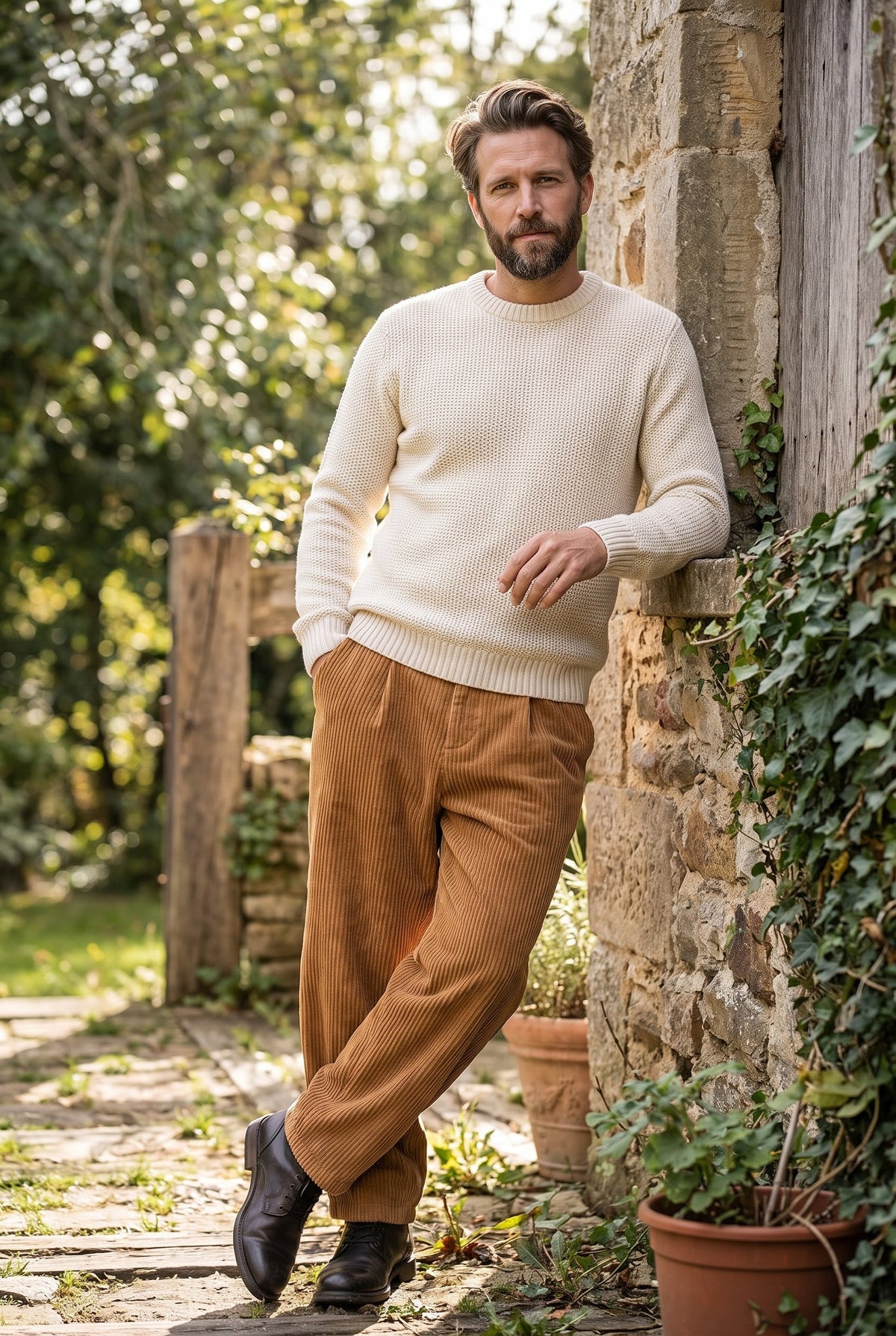 Men's Relaxed Fit Corduroy Pants - lifestyle