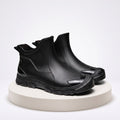 Men's Stylish Waterproof Ankle Boots - Black