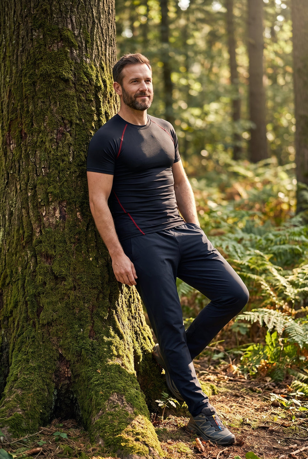 Men's Athletic Compression Shirt - lifestyle