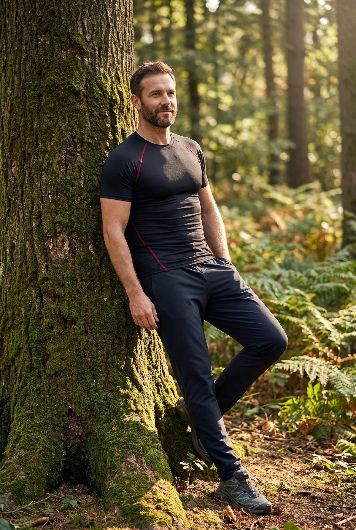 Men's Athletic Compression Shirt - lifestyle