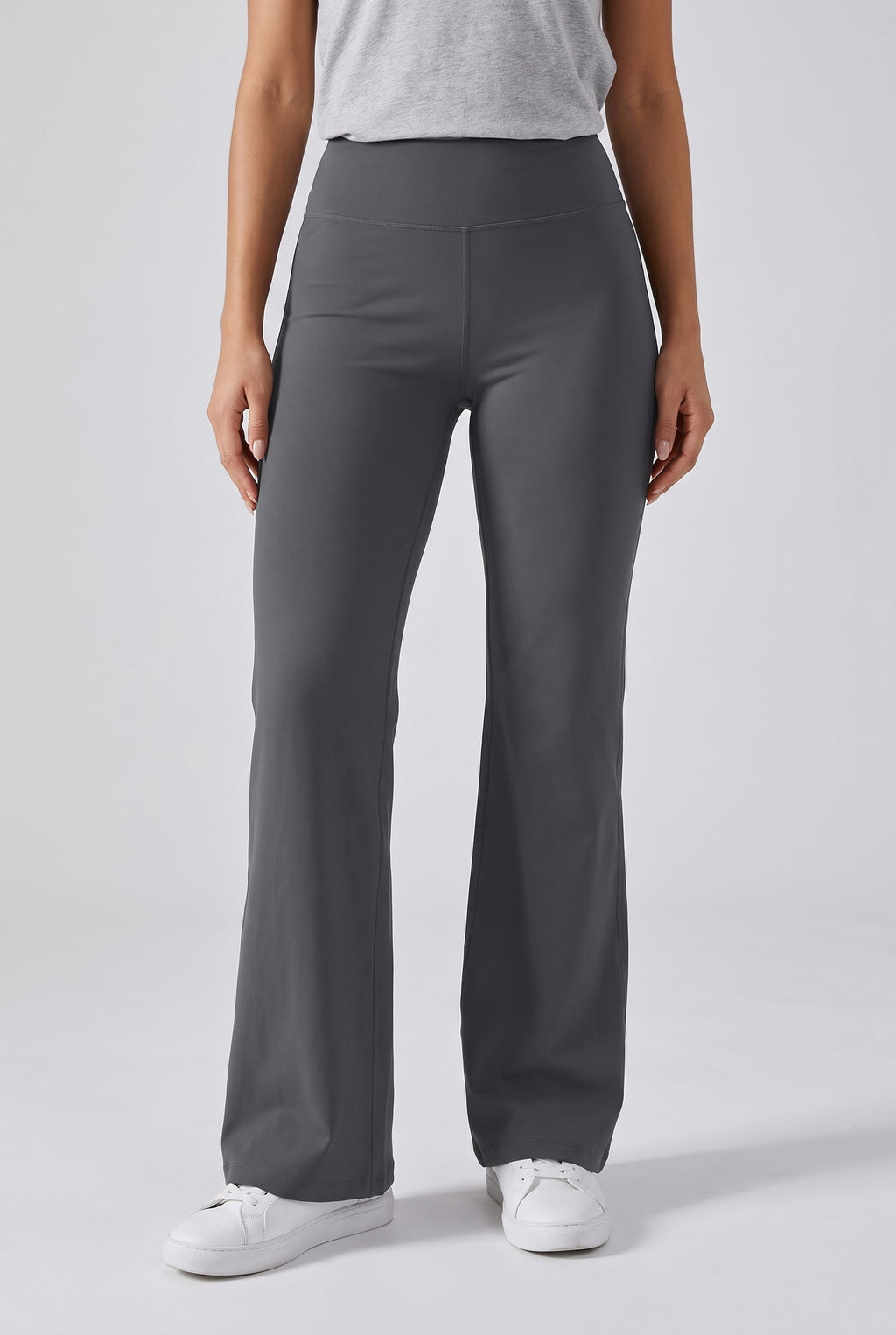 Women's Sleek Flare Sweatpants - Grey