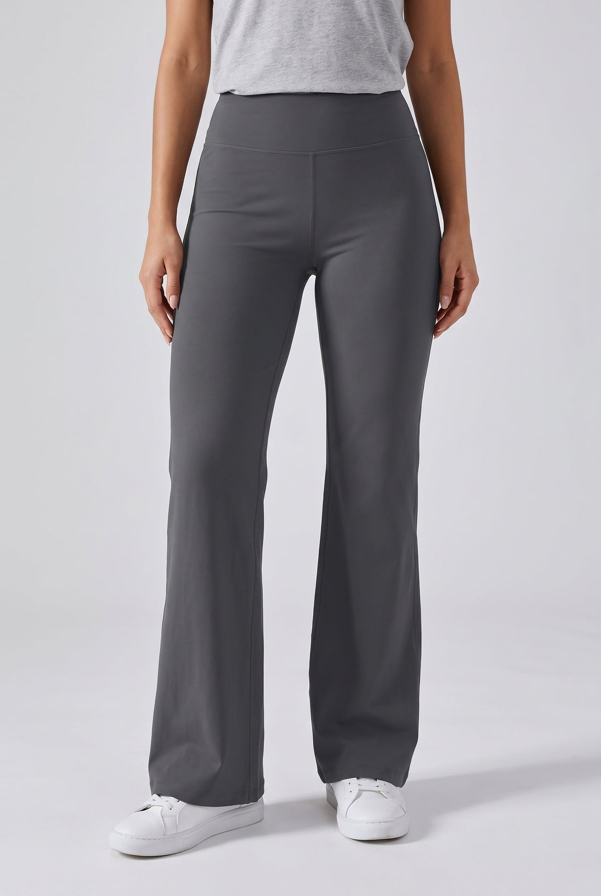 Women's Sleek Flare Sweatpants - Grey