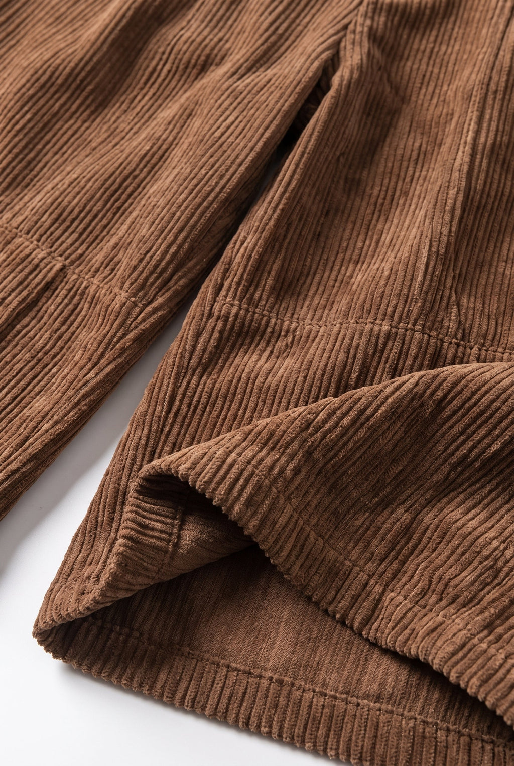 Men's Relaxed Corduroy Pants - detail closeup