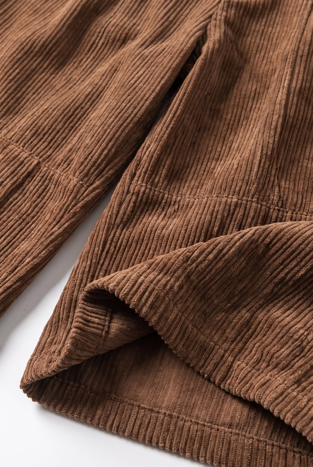 Men's Relaxed Corduroy Pants - detail closeup